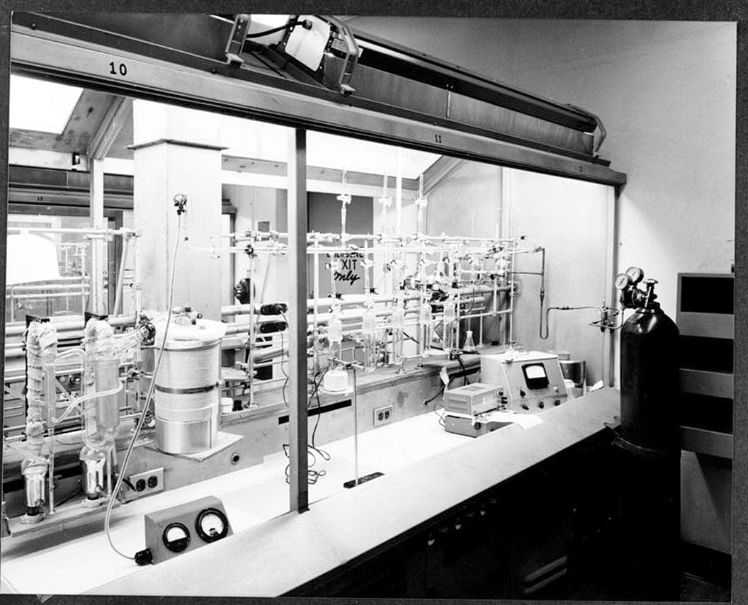 Historic Photo : Rocky Flats Plant, General Manufacturing, Support, Records-Central Computing, Southern portion of Plant, Golden, Jefferson County, CO 7 Photograph