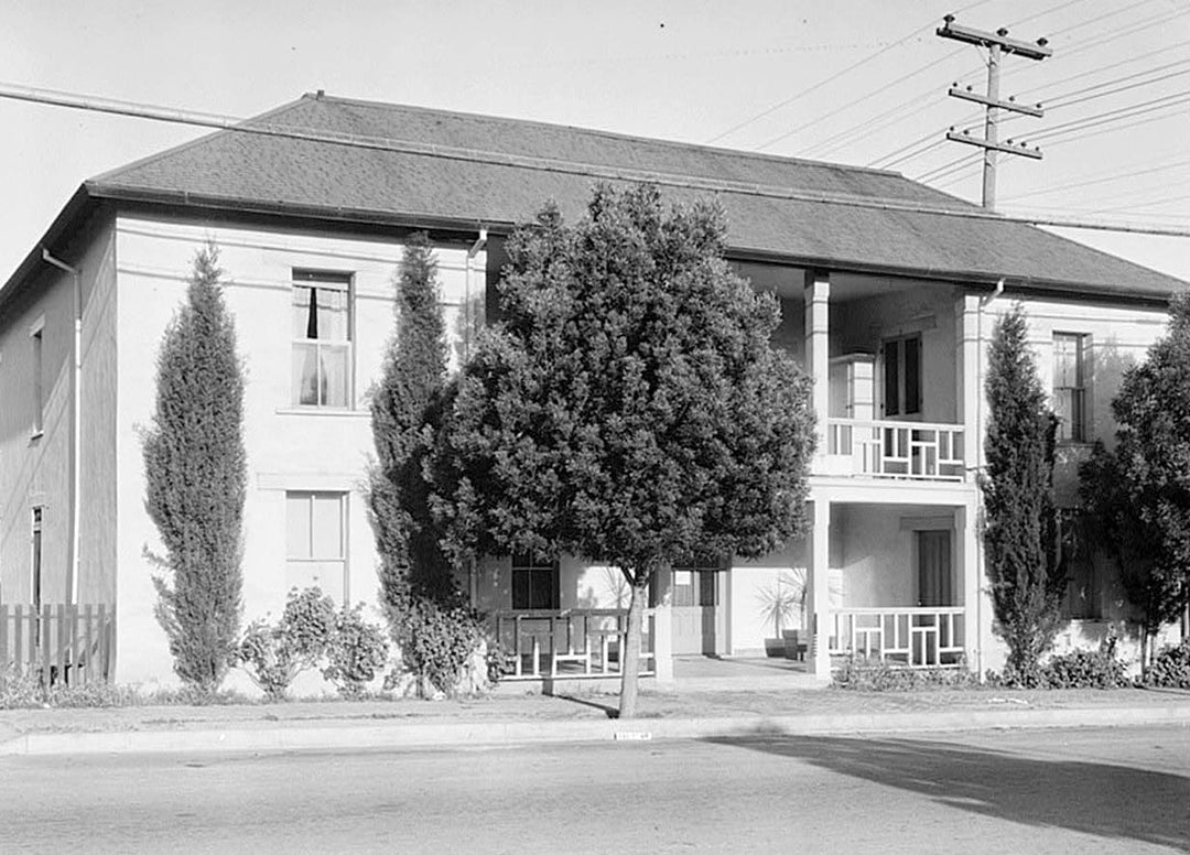 Historic Photo : Don Francisco Pacheco Casa, Abrego & Webster Streets, Monterey, Monterey County, CA 1 Photograph