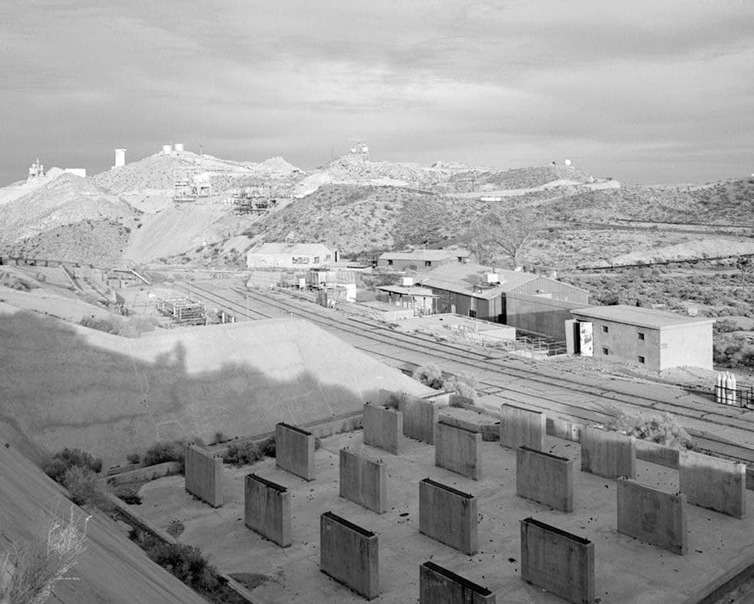 Historic Photo : Edwards Air Force Base, Air Force Rocket Propulsion Laboratory, Leuhman Ridge near Highways 58 & 395, Boron, Kern County, CA 1 Photograph