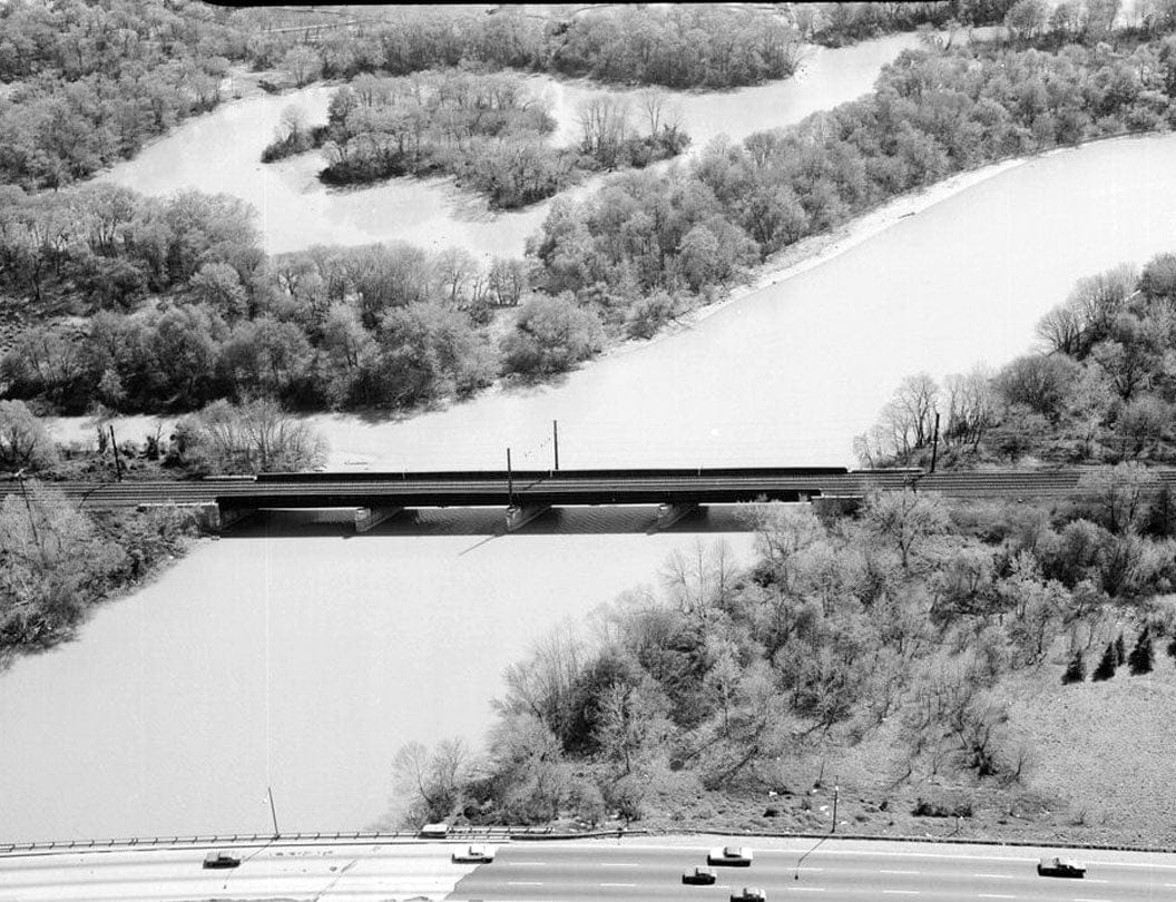 Historic Photo : Northeast Railroad Corridor, Amtrak Route between Union Station & DC/MD State Line, Washington, District of Columbia, DC 1 Photograph