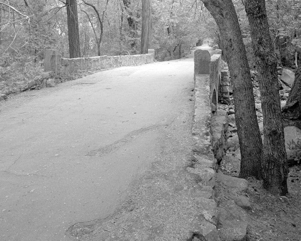 Historic Photo : Bridalveil Fall Bridge No. 2, Spanning Bridalveil Creek on carriage road, Yosemite Village, Mariposa County, CA 2 Photograph
