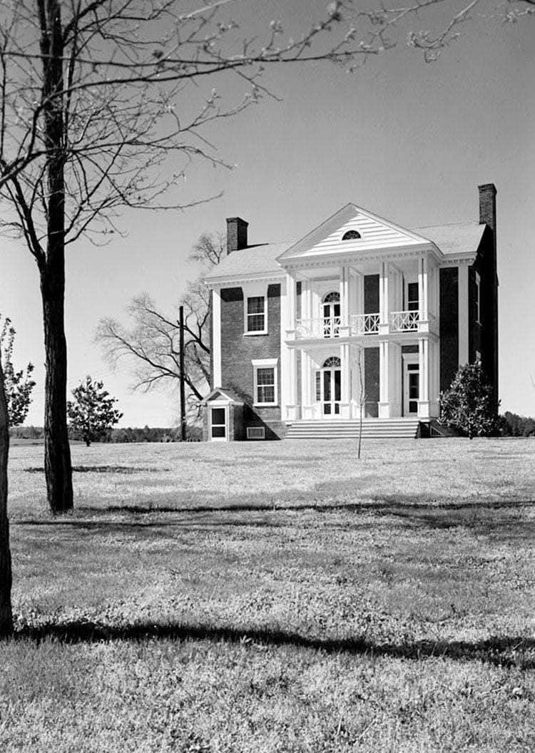 Historic Photo : Chief James Clement Vann House, U.S. Route 76 & State Route 255, Spring Place, Murray County, GA 4 Photograph