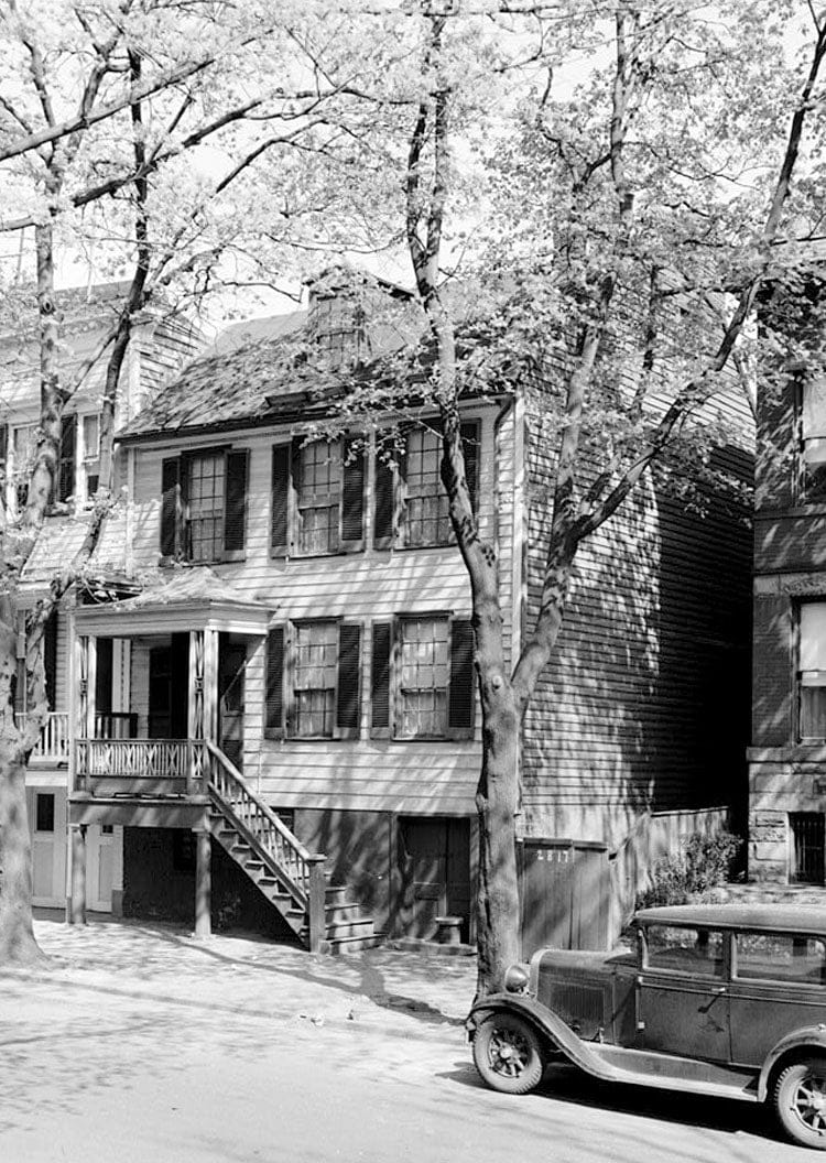 Historic Photo : 2817 N Street Northwest (House), Washington, District of Columbia, DC 1 Photograph