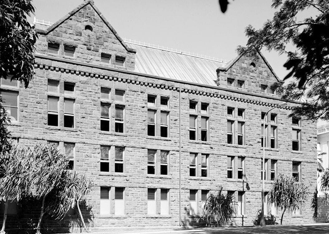 Historic Photo : Bishop Museum, Main Building, Likelike Highway, Honolulu, Honolulu County, HI 1 Photograph