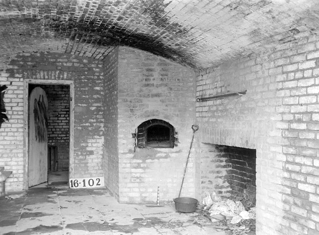 Historic Photo : Fort Gaines, Officers' Quarters & Barracks, Dauphin Island, Mobile County, AL 2 Photograph