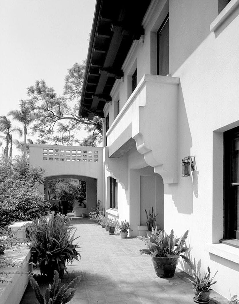 Historic Photo : Melville Klauber House, 3060 Sixth Avenue, San Diego, San Diego County, CA 4 Photograph
