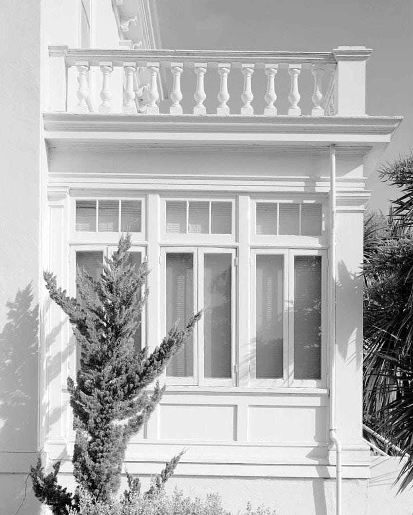 Historic Photo : Mare Island Naval Shipyard, Quarters M1, Preston Street, south side adjacent to Marine Parade Grounds, Vallejo, Solano County, CA 3 Photograph