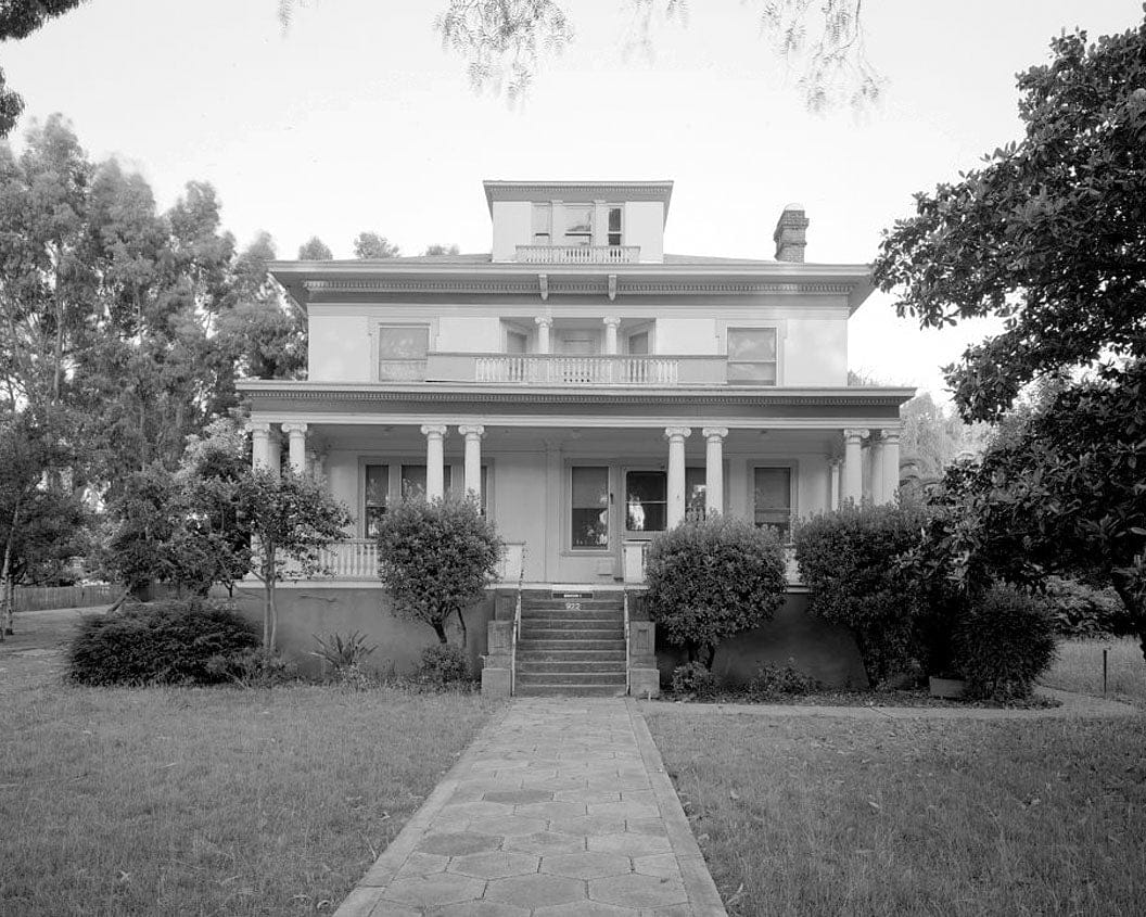 Historic Photo : Mare Island Naval Shipyard, Quarters E, Walnut Avenue, west side between Ninth & Tenth Streets, Vallejo, Solano County, CA 2 Photograph