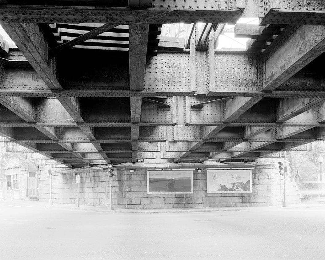 Historic Photo : South Norwalk Railroad Bridge, South Main & Washington Streets, Norwalk, Fairfield County, CT 2 Photograph