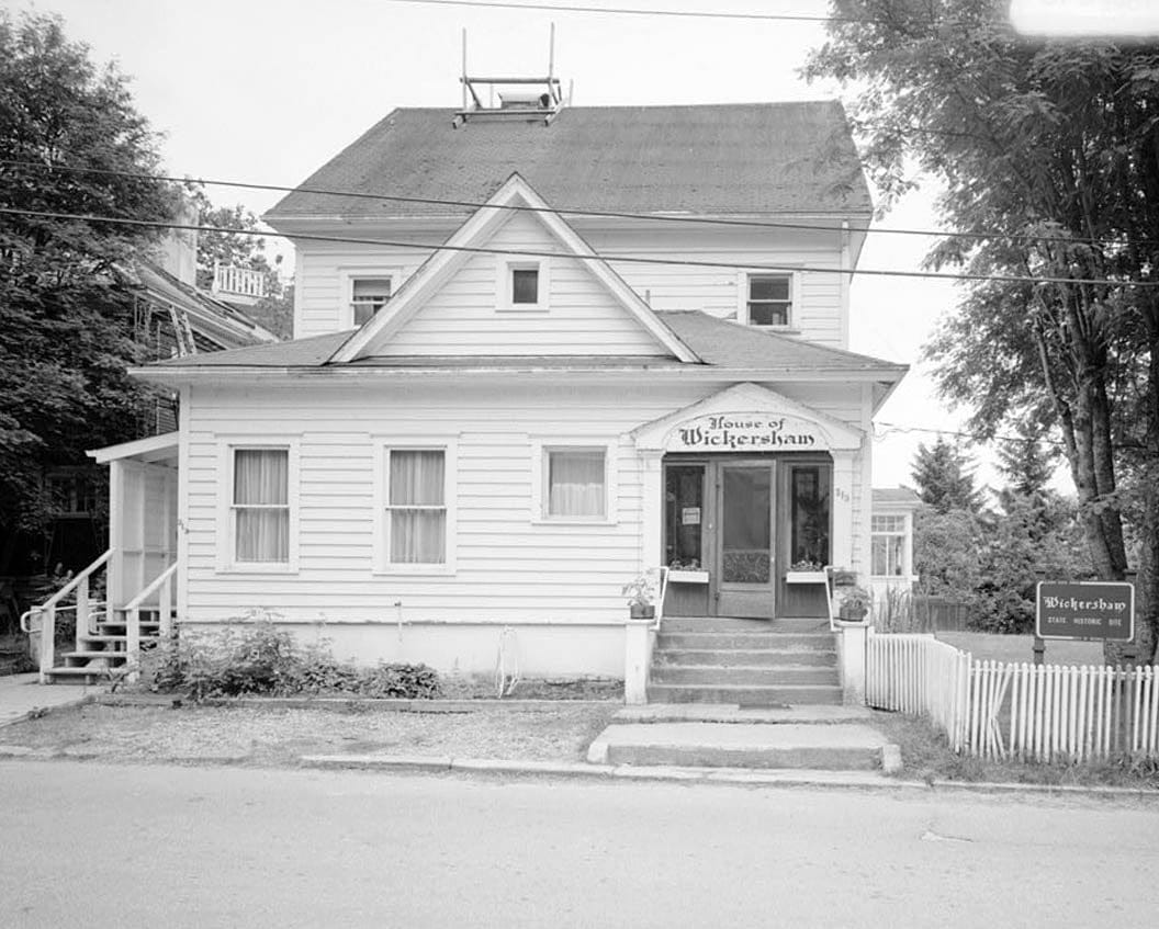 Historic Photo : Wickersham House, 213 Seventh Street, Juneau, Juneau Borough, AK 3 Photograph