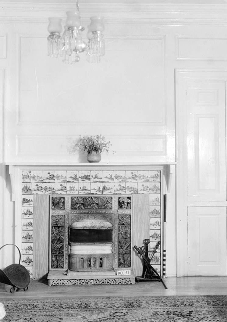 Historic Photo : Richard Richardson House, Maryland Avenue (Route 4), Wilmington, New Castle County, DE 2 Photograph