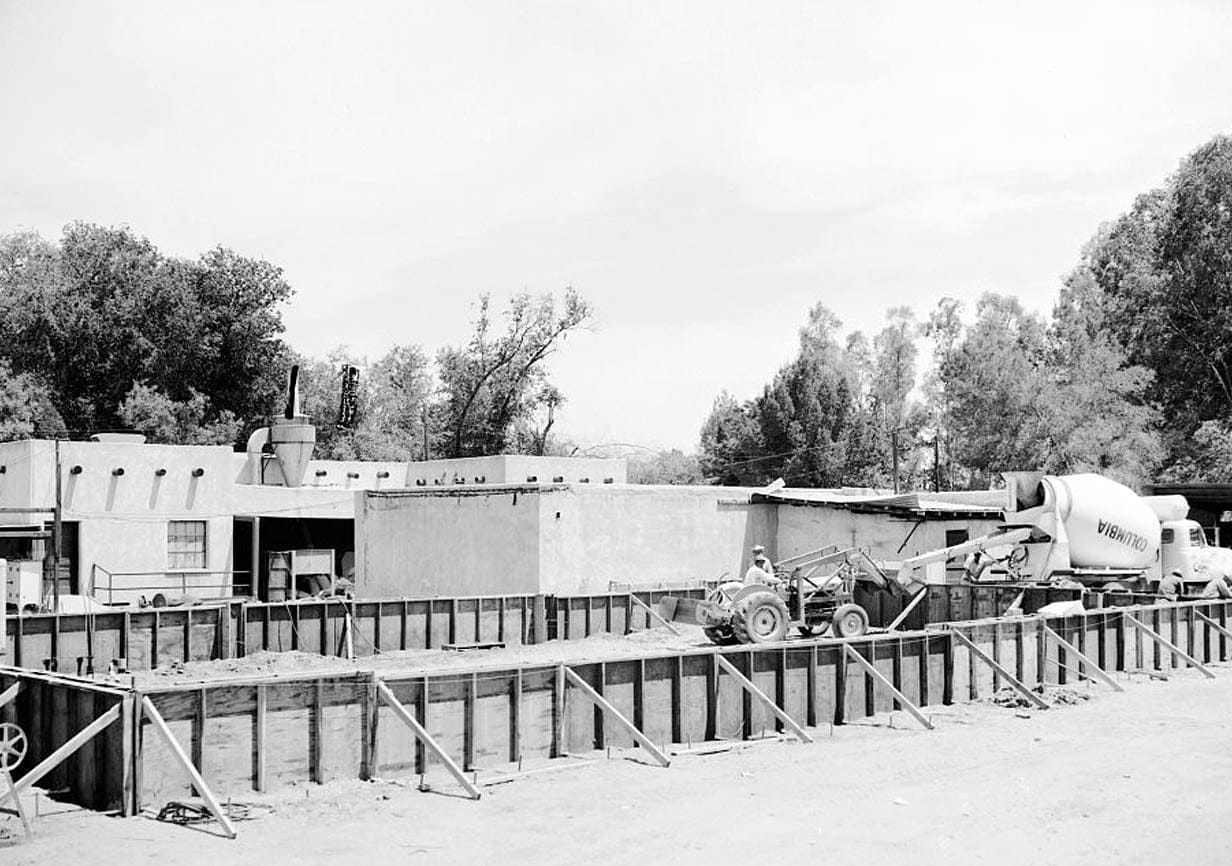 Historic Photo : Tucson Plant Material Center, Machinery Shed, 3241 North Romero Road, Tucson, Pima County, AZ 1 Photograph