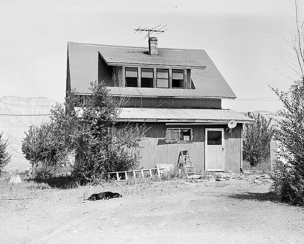 Historic Photo : McGuirk-Nordstrom House, Battlement Mesa, Garfield County, CO 2 Photograph