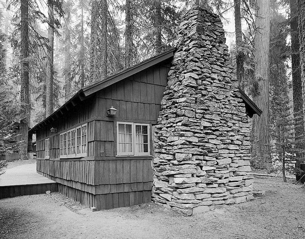 Historic Photo : Giant Forest Lodge Historic District, Cabin H, Three Rivers, Tulare County, CA 1 Photograph