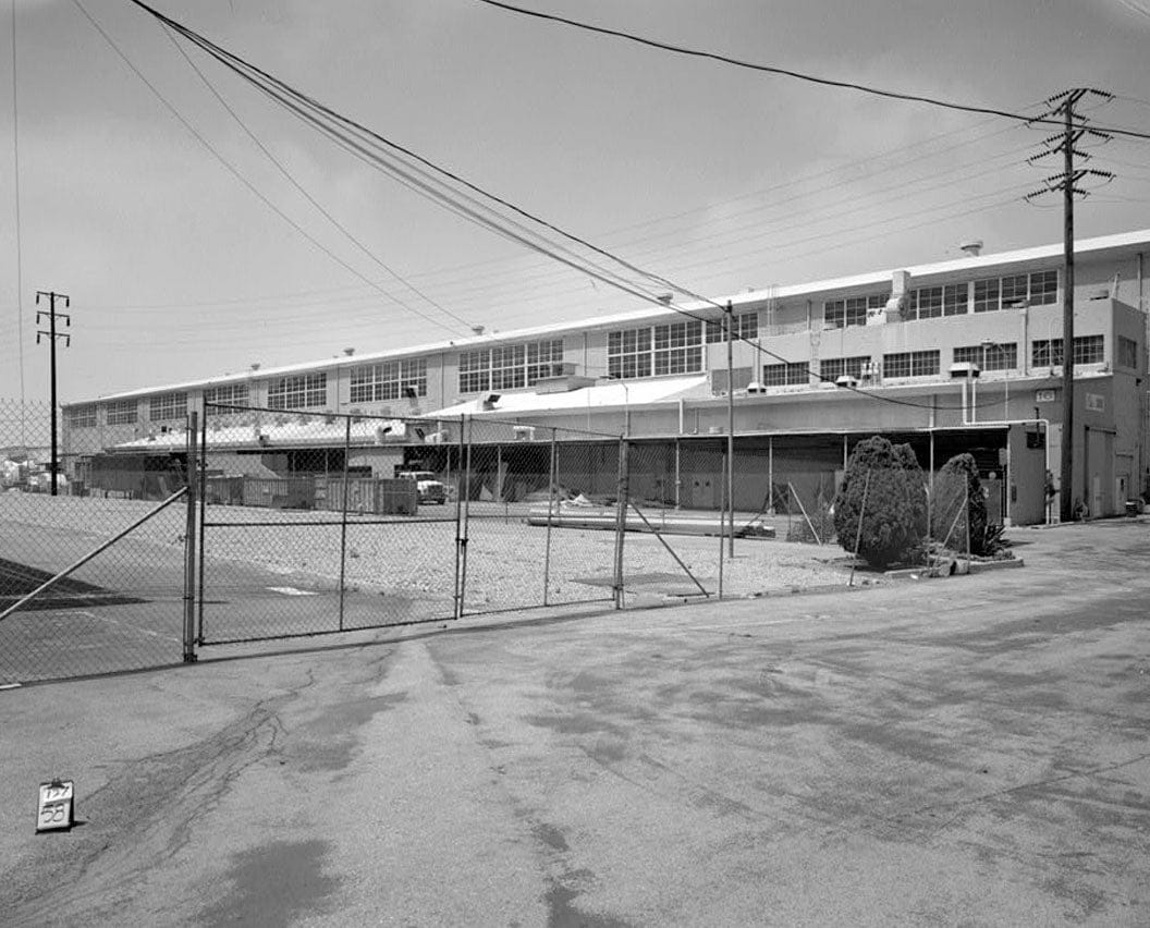 Historic Photo : Hughes Aircraft Company, Cargo Building, 6775 Centinela Avenue, Los Angeles, Los Angeles County, CA 4 Photograph