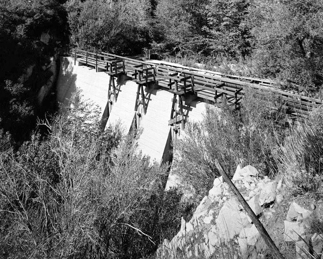 Historic Photo : Santa Ana River Hydroelectric System, Sandbox at Breakneck Creek, Redlands, San Bernardino County, CA 2 Photograph