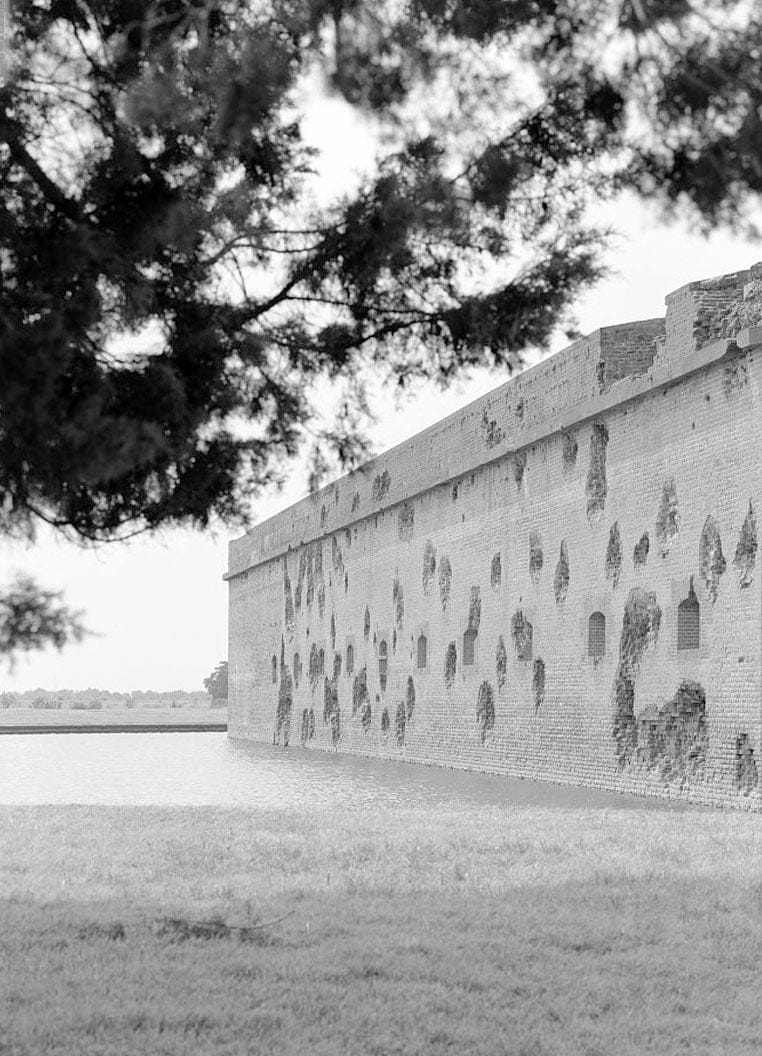 Historic Photo : Fort Pulaski, Cockspur Island, Savannah, Chatham County, GA 39 Photograph
