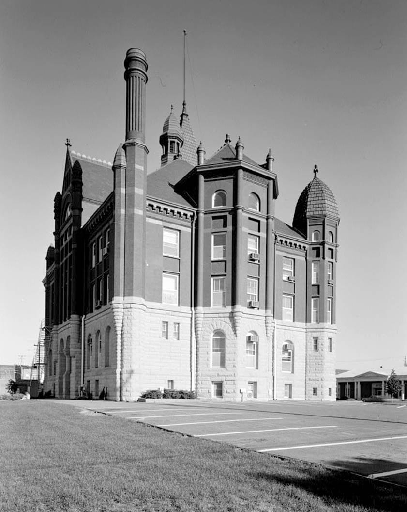 Historic Photo : Montgomery County Courthouse, Courthouse Square, Red Oak, Montgomery County, IA 1 Photograph