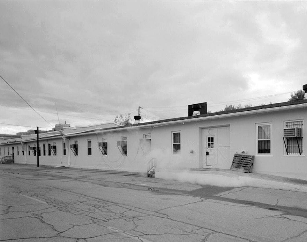 Historic Photo : Fitzsimons General Hospital, Storehouses, Northwest Corner of East Harlow Avenue & North Thirteenth Street, Aurora, Adams County, CO 1 Photograph