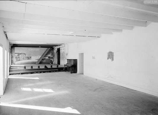 Historic Photo : First Theatre in California, Southwest corner of Pacific & Scott Streets, Monterey, Monterey County, CA 6 Photograph