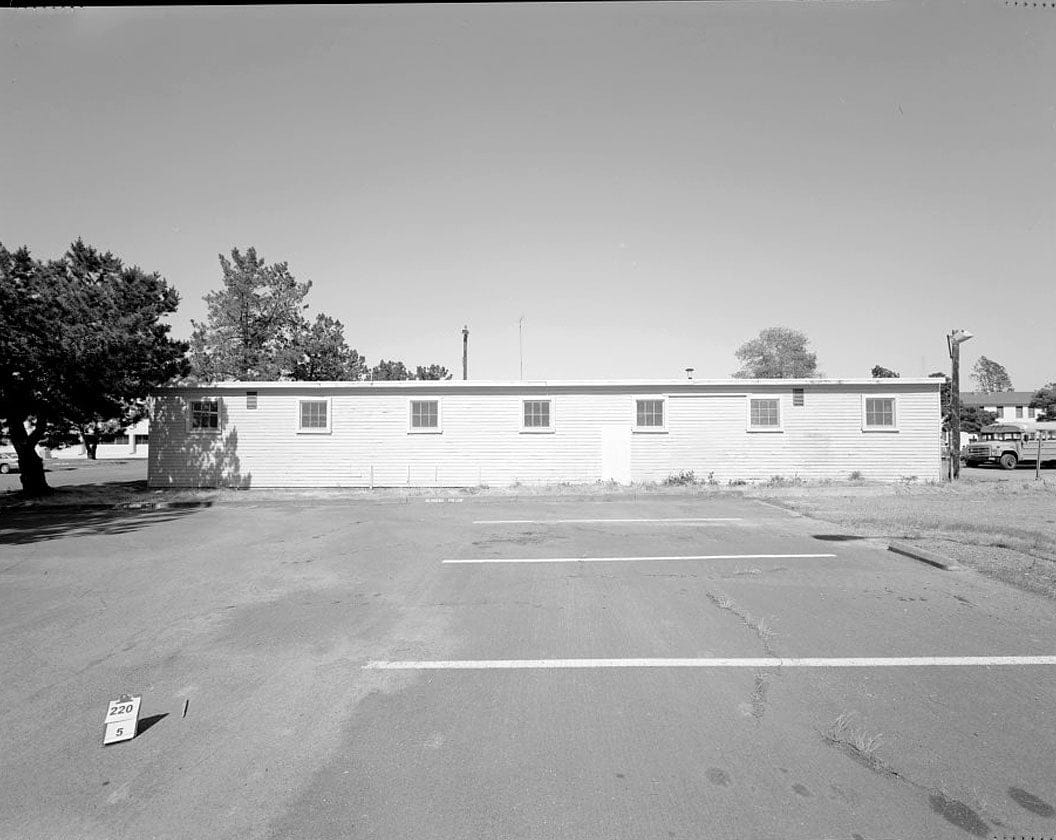 Historic Photo : Mare Island Naval Shipyard, Temporary Storage, Railroad Avenue near Eighteenth Street, Vallejo, Solano County, CA 2 Photograph
