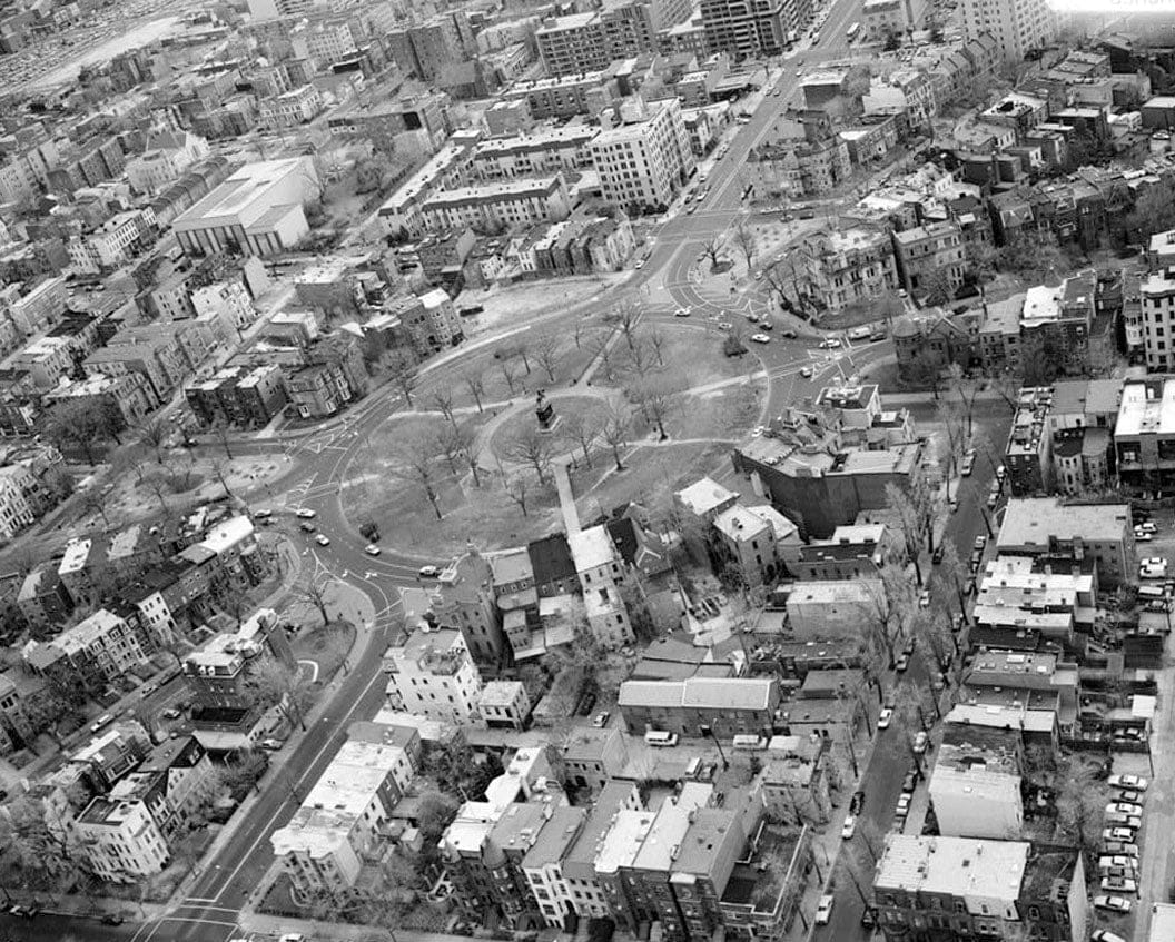 Historic Photo : Logan Circle, Vermont Avenue, Rhode Island Avenue, & Thirteenth Street, Washington, District of Columbia, DC 3 Photograph
