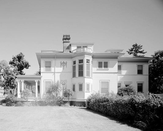 Historic Photo : Mare Island Naval Shipyard, Quarters M, Walnut Avenue, west side between Fifth & Seventh Streets, Vallejo, Solano County, CA 3 Photograph