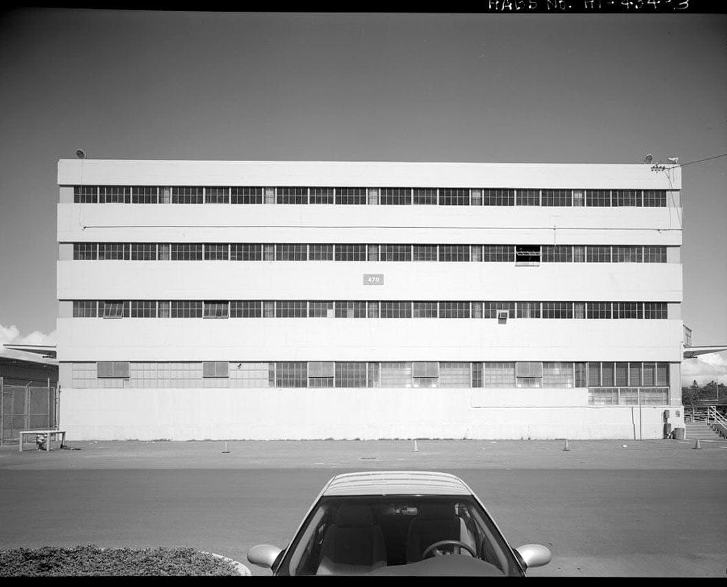 Historic Photo : U.S. Naval Base, Pearl Harbor, Dry Provisions Storehouse, Quincy Avenue at North Road, Pearl City, Honolulu County, HI 1 Photograph