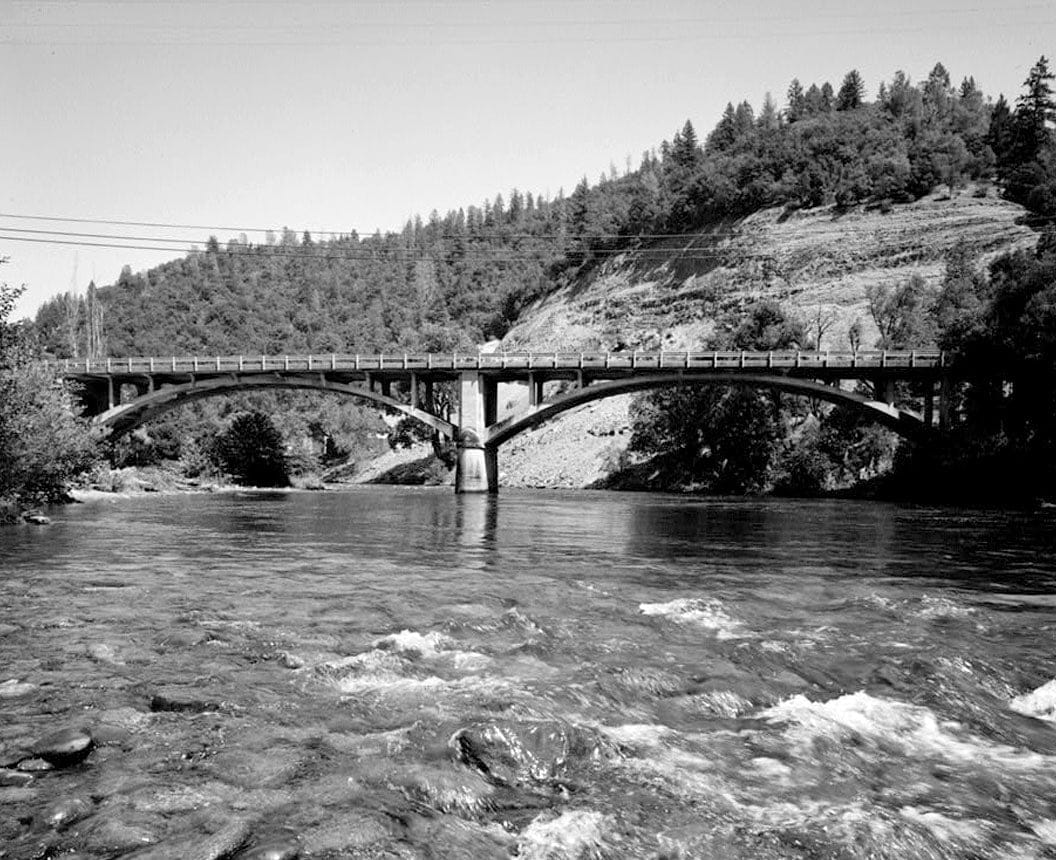 Historic Photo : Chili Bar Bridge, Spanning South Fork of American River at State Highway 193, Placerville, El Dorado County, CA 4 Photograph