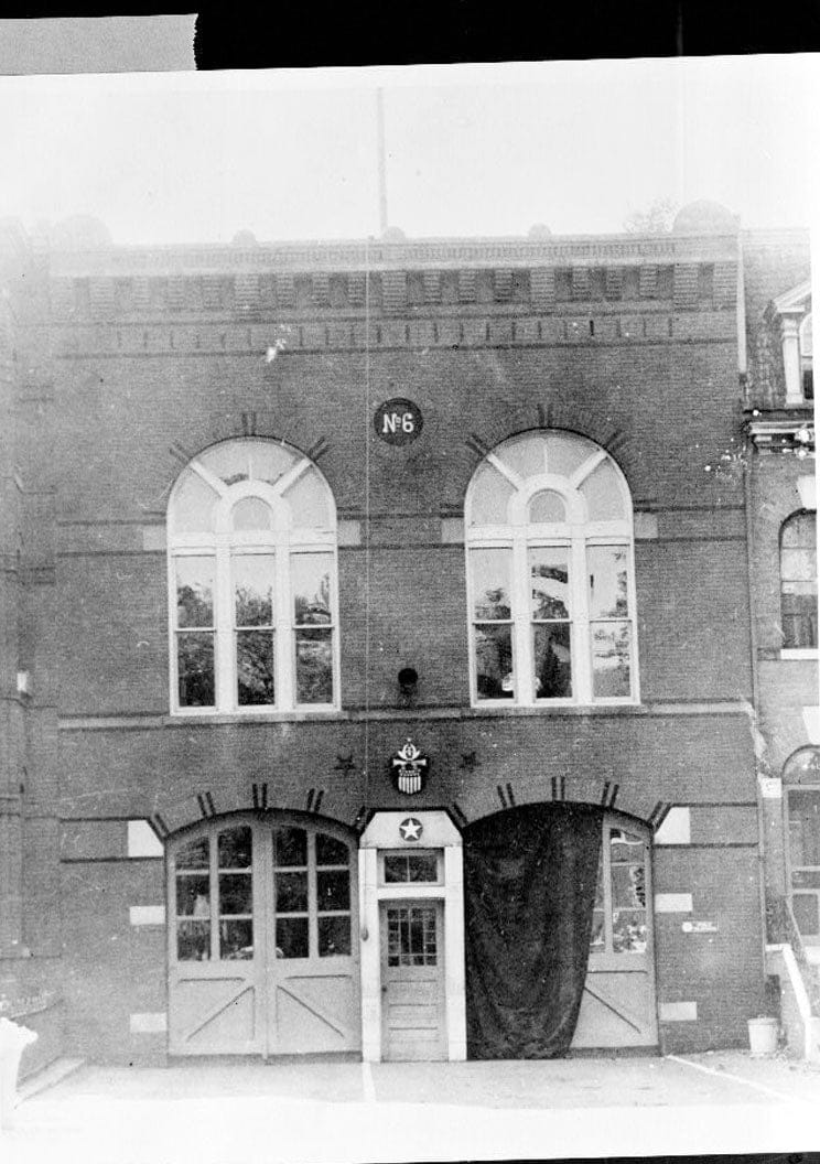 Historic Photo : Engine Company Number Six, Firehouse, 438 Massachusetts Avenue Northwest, Washington, District of Columbia, DC 1 Photograph
