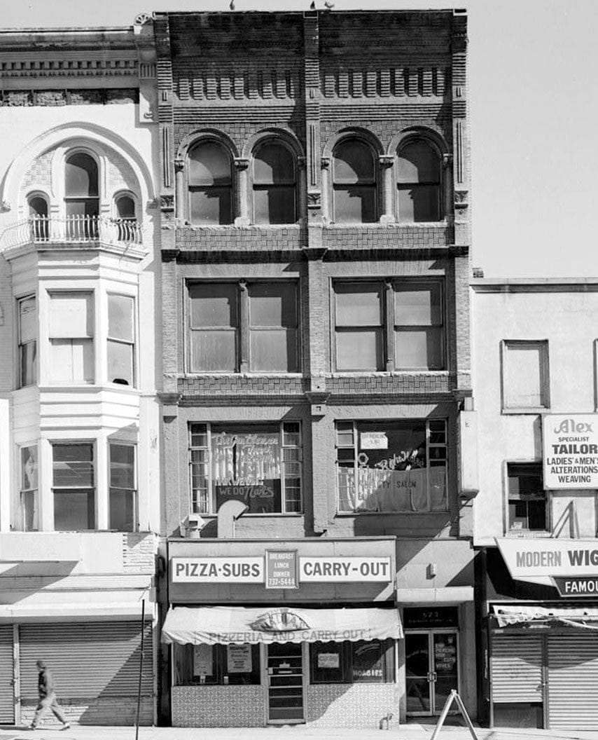 Historic Photo : 523 Eleventh Street, Northwest (Commercial), Square 347, Washington, District of Columbia, DC 2 Photograph