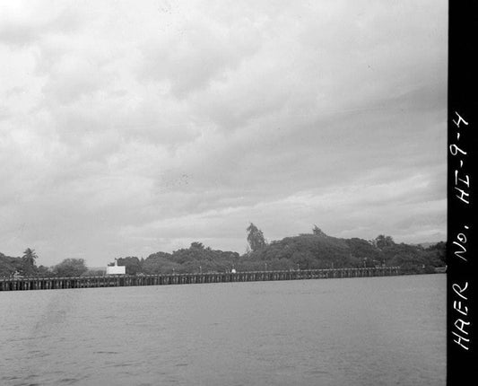 Historic Photo : U.S. Naval Base, Pearl Harbor, Berthing Wharf S378, Beckoning Point, Southeast of Cowpens Street, Ford Island, Pearl City, Honolulu County, HI 3 Photograph