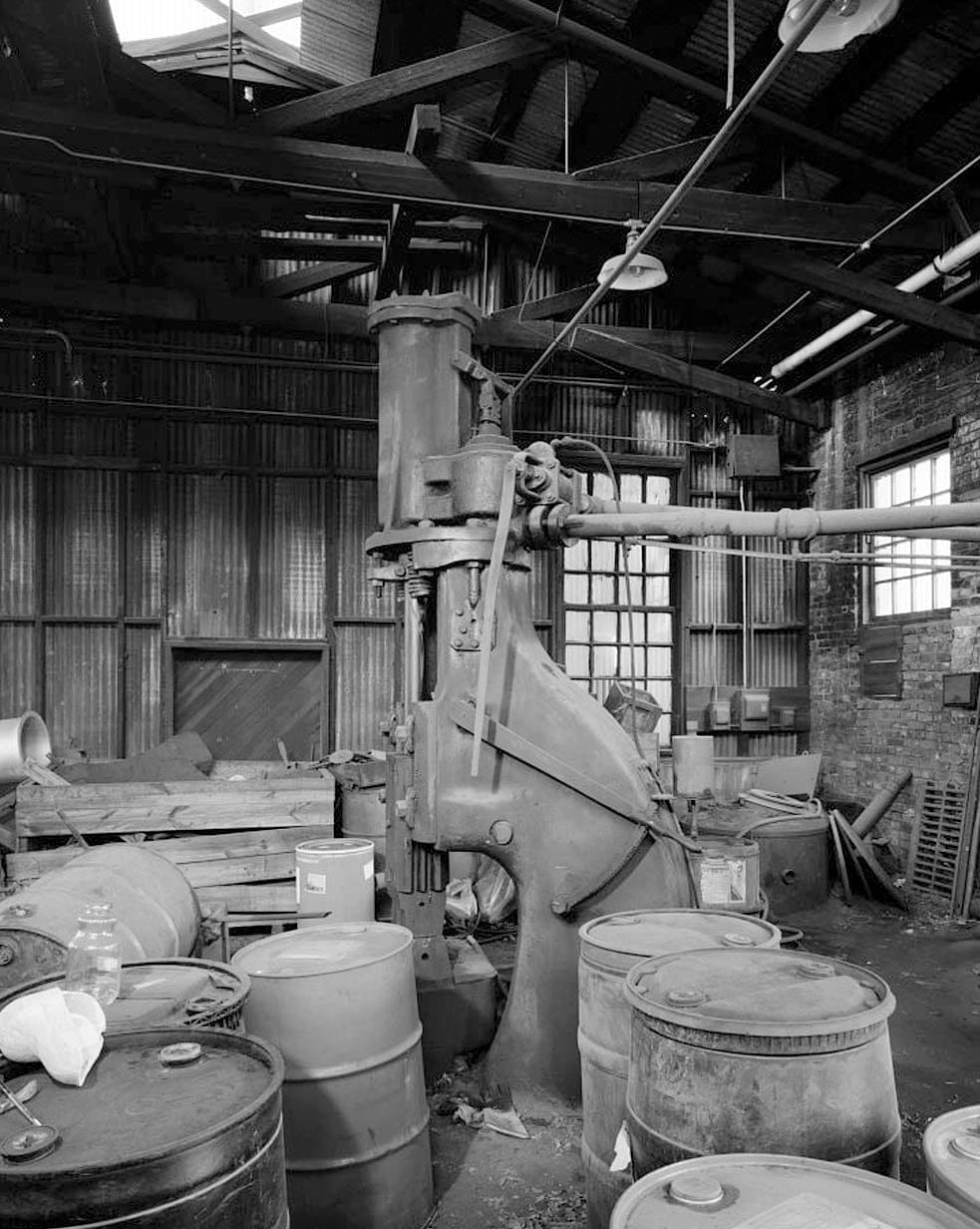 Historic Photo : Hardie-Tynes Manufacturing Company, Smith Shop, 800 Twenty-eighth Street, North, Birmingham, Jefferson County, AL 3 Photograph