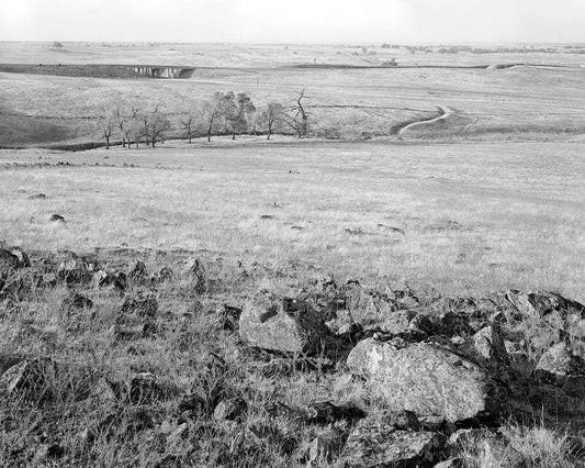 Historic Photo : Keefe-McDerby Mine Ditch, East of East Bidwell Street between Clarksville Road & Highway 50, Folsom, Sacramento County, CA 2 Photograph