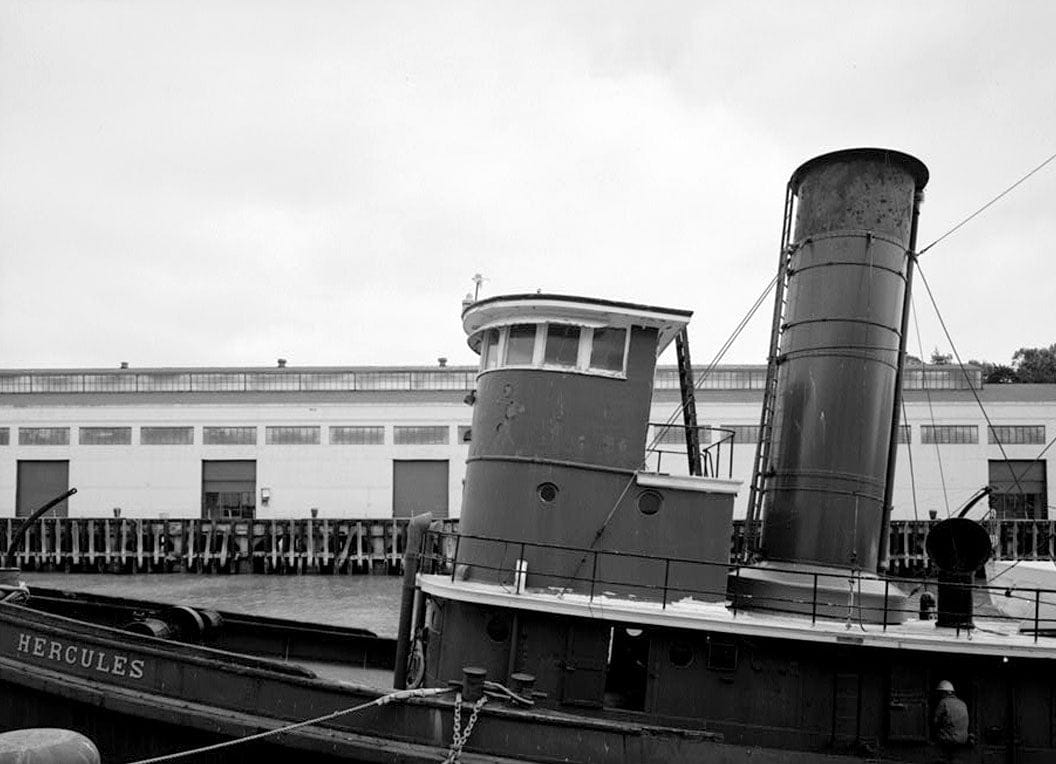 Historic Photo : Steam Tug HERCULES, Hyde Street Pier, San Francisco, San Francisco County, CA 4 Photograph