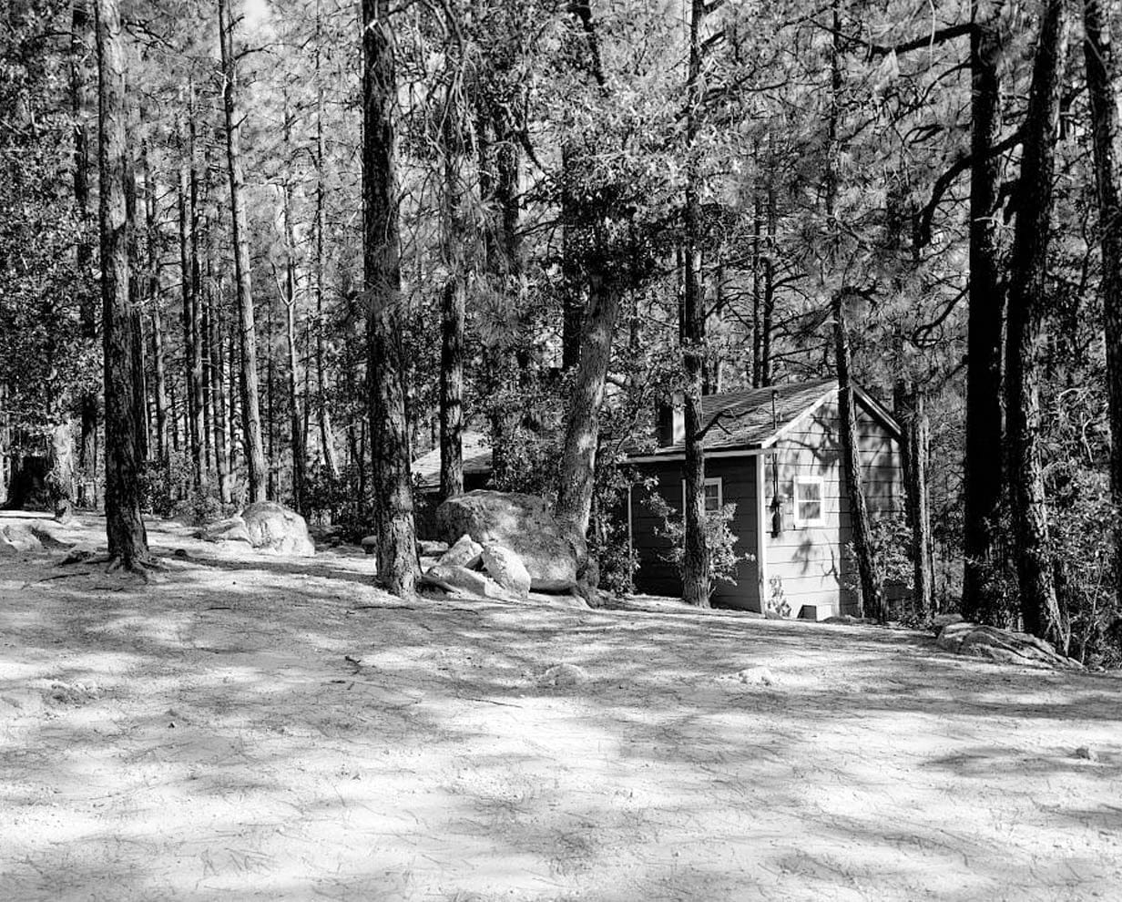 Historic Photo : Horsethief Basin Resort, 7 miles Southeast of Crown King, Crown King, Yavapai County, AZ 2 Photograph