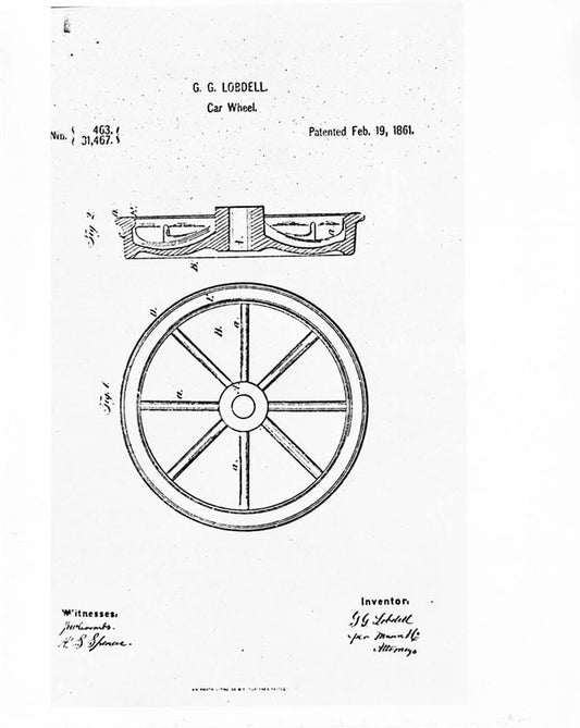Historic Photo : Lobdell Car Wheel Company, Christina Avenue, Wilmington, New Castle County, DE 11 Photograph