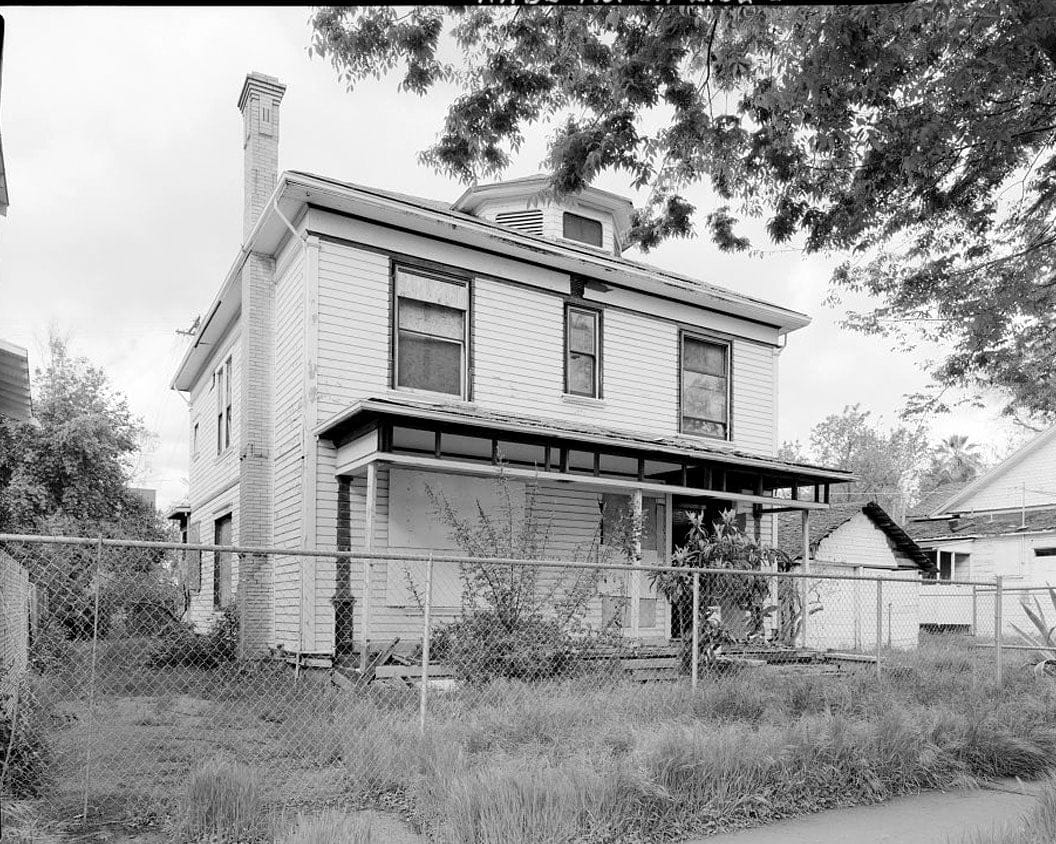 Historic Photo : Julie Umberger House, 831 North Hunter Street, Stockton, San Joaquin County, CA 3 Photograph