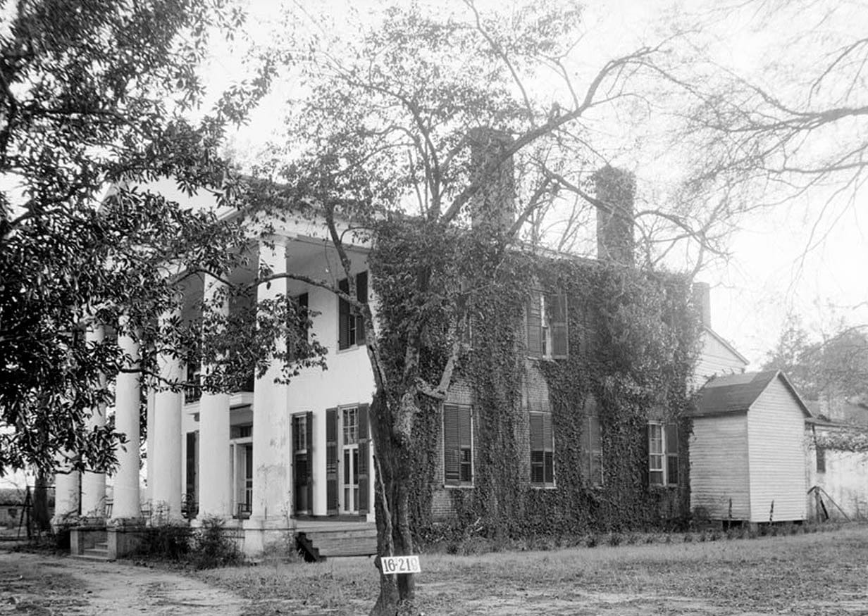 Historic Photo : Magnolia Grove, 1002 Hobson Street, Greensboro, Hale County, AL 1 Photograph