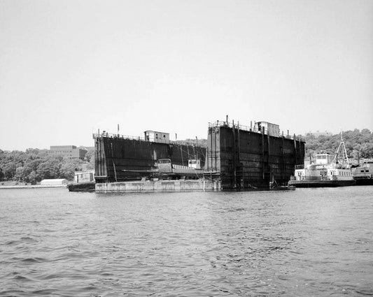 Historic Photo : Thames Tow Boat Company, Foot of Farnsworth Street, New London, New London County, CT 18 Photograph