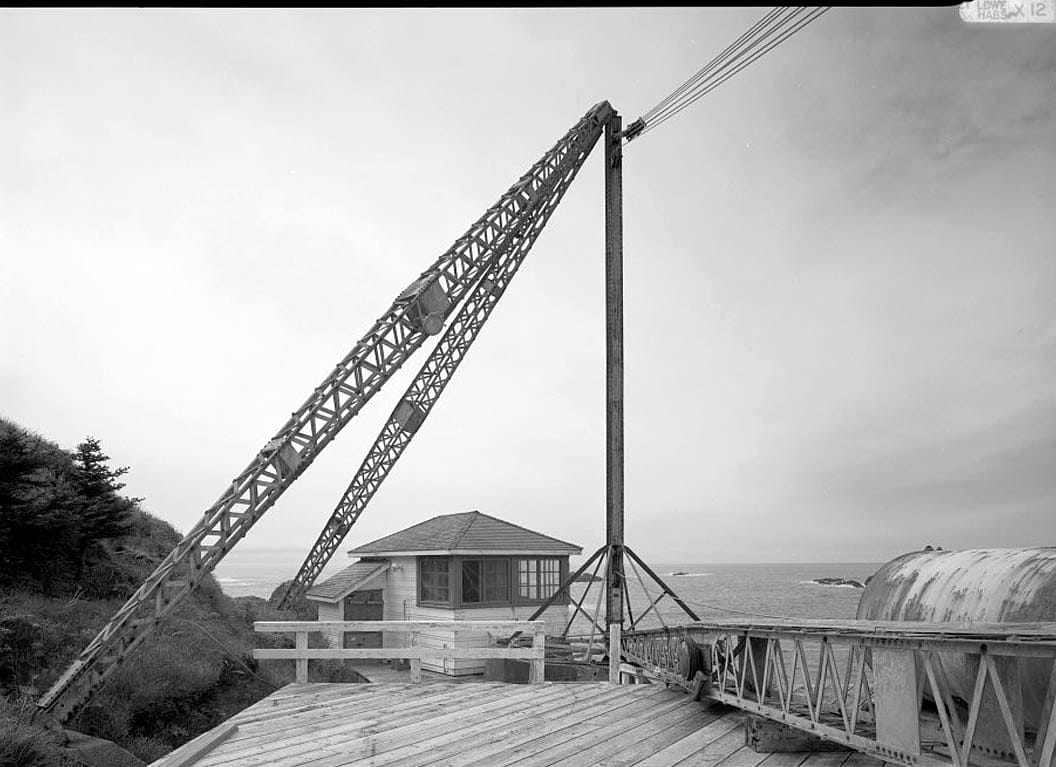 Historic Photo : Cape Spencer Lighthouse, Hoist House, Cross Sound, Elfin Cove, Skagway-Hoonah-Angoon Census Area, AK 4 Photograph