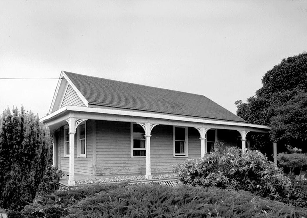 Historic Photo : Bartlett V. Weeks House, 172 Goulson Street, Pescadero, San Mateo County, CA 2 Photograph