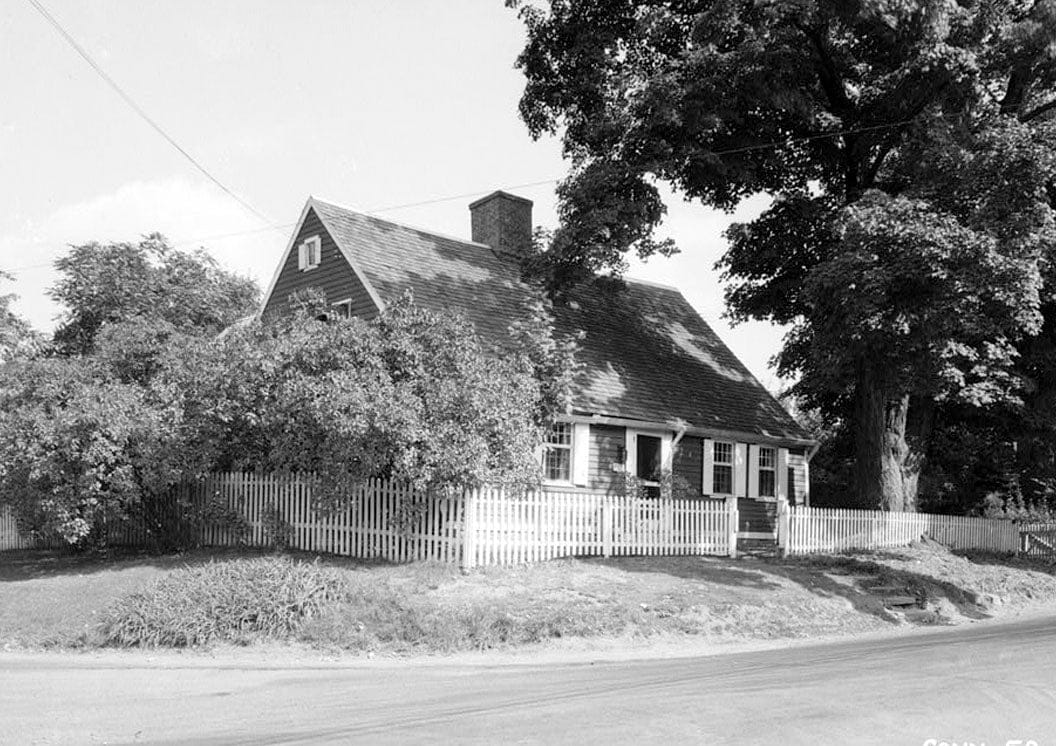 Historic Photo : Moses Ford House, 152 Waite Street, Hamden, New Haven County, CT 1 Photograph