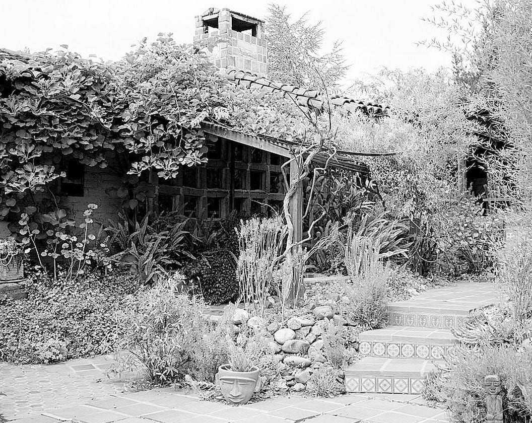Historic Photo : Casa Tierra, 15231 Quito Road, Saratoga, Santa Clara County, CA 1 Photograph