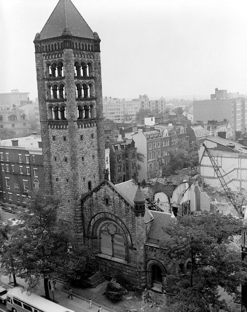 Historic Photo : Church of the Covenant, Eighteenth & N Streets, Northwest, Washington, District of Columbia, DC 8 Photograph