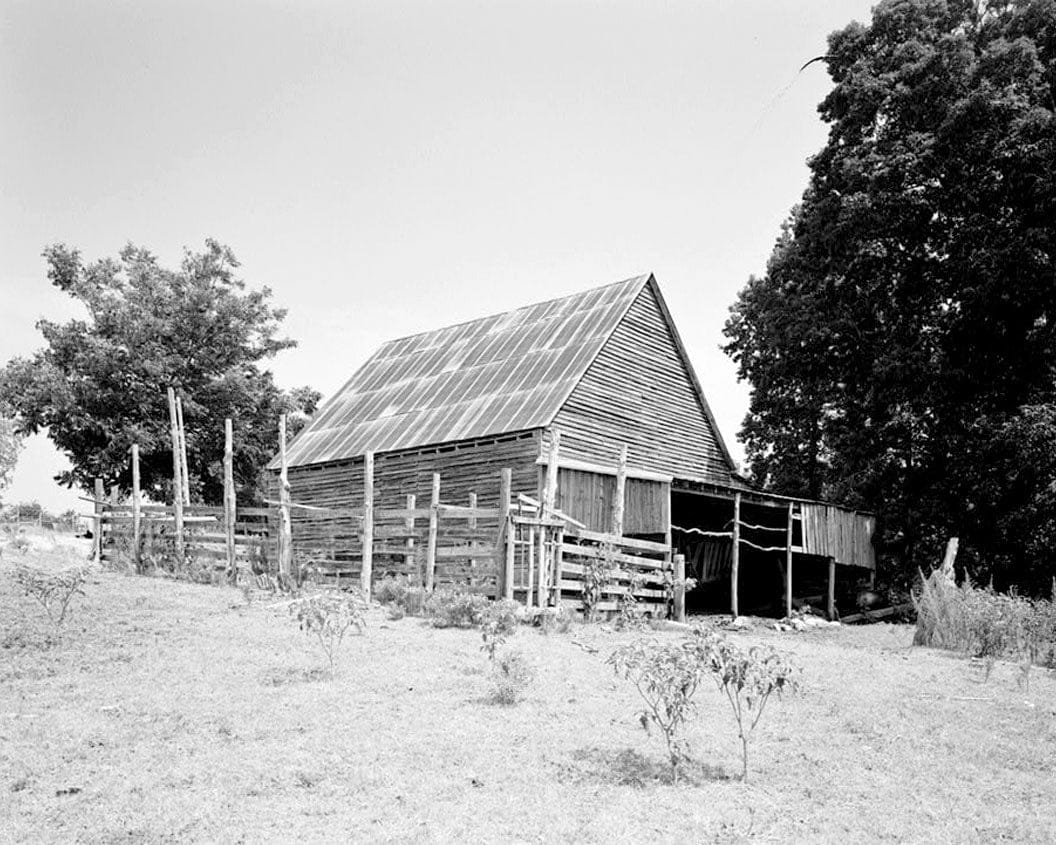Historic Photo : Reuben J. Anderson Farm, County Road 239 Vicinity, Ruckersville, Elbert County, GA 5 Photograph