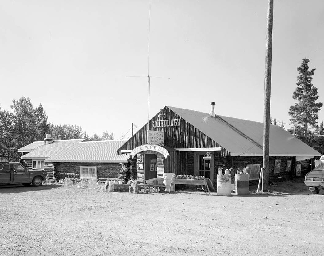 Historic Photo : Sourdough Lodge, Mile 147.5, Richardson Highway, Gakona, Valdez-Cordova Census Area, AK 2 Photograph