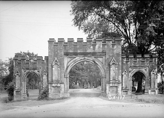 Historic Photo : Old State Capitol, Milledgeville, Baldwin County, GA 1 Photograph