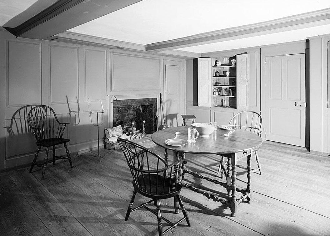 Historic Photo : Thomas Leffingwell Inn, 348 Washington Street, Norwichtown, New London County, CT 2 Photograph