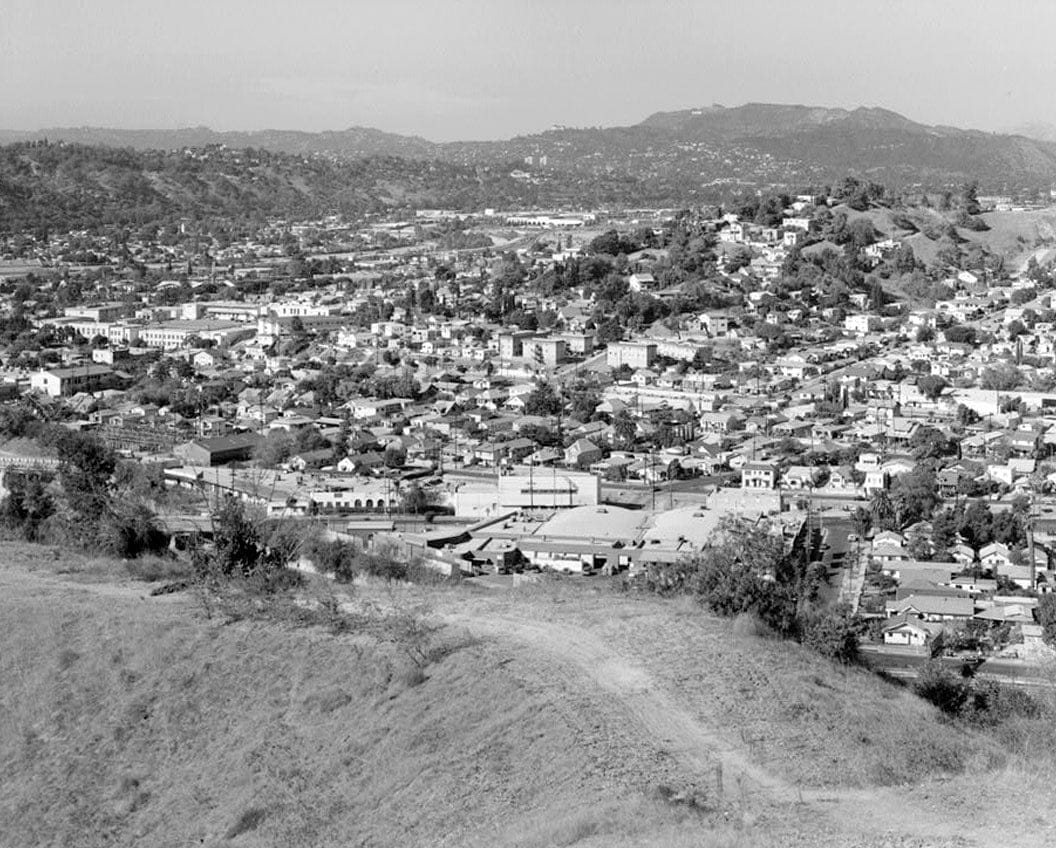 Historic Photo : Arroyo Seco Parkway, Los Angeles to Pasadena, Los Angeles, Los Angeles County, CA 8 Photograph